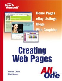 Sams Teach Yourself Creating Web Pages All in One (Sams Teach Yourself)