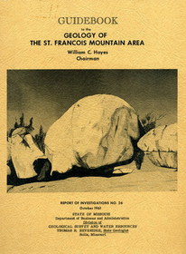 Guidebook to the Geology of the St. Francois Mountain Area