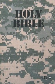 NIV, Military Edition Holy Bible (Camouflage Green)