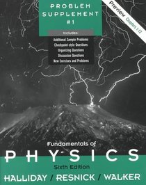Fundamentals of Physics, Part 1, Chapters 1 - 12, Problem Supplement No. 1 (Chapters 1-12)