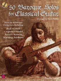 50 Baroque Solos for Classical Guitar