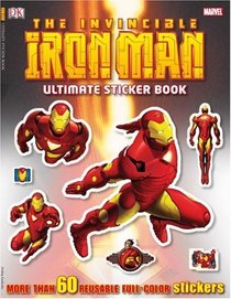 Ultimate Sticker Book: The Invincible Iron Man (Ultimate Sticker Books)
