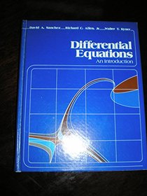 Differential equations: An introduction