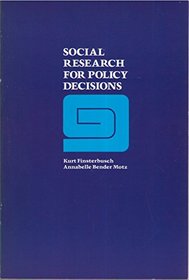 Social Research for Policy Decisions