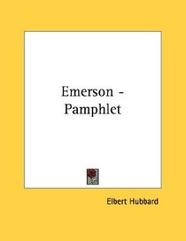 Emerson - Pamphlet