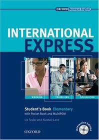International Express: Student's Book with Pocketbook and MultiROM Elementary level (Express Interactive Bk & Cdrom)