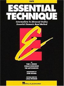 Essential Technique - Flute: Intermediate to Advanced Studies, Book 3 Level
