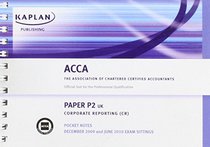 P2 Corporate Reporting CR (UK): Pocket Notes (Acca Pocket Notes)