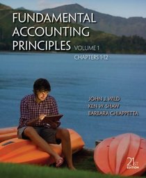 Fundamentals of Accounting Principles Volume 1 with Connect Plus