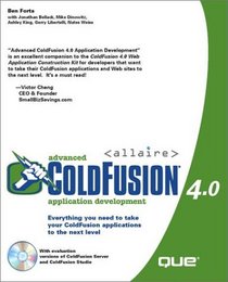 Advanced Cold Fusion 4 Application Development