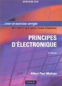 Principes délectronique, cours et exercices corrigés, 6e édition