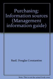 Purchasing: Information sources (Management information guide)