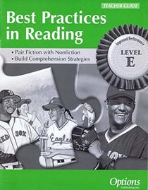 Best Practices in Reading: Level E (Teacher Guide)
