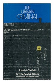 The urban criminal: A study in Sheffield