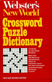 Webster's New World Crossword Puzzle Dictionary