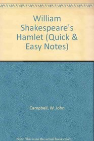 William Shakespeare's Hamlet (Quick  Easy Notes)