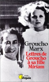 Lettres de Groucho  sa fille Miriam