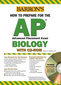 How to Prepare for the AP Biology  with CD-ROM (Barrons How to Prepare for the Ap Biology. Advanced Placement Examination (Book & CD-Rom))