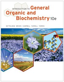 Student Solutions Manual for Bettelheim/Brown/Campbell/Farrell/Torres' Introduction to General, Organic and Biochemistry, 10th