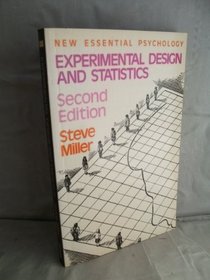 Experimental Design & Statistics (New Essential Psychology)