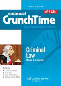 Crunchtime Audio: Criminal Law 4e