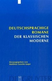 Deutschsprachige Romane der klassischen Moderne (German Edition)