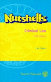 Nutshells: Criminal Law (Nutshells)
