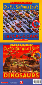 Can You See What I See? Trucks & Cars / Can You See What I See? Dinosaurs (Flip me Over)