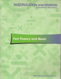 Multiplication and division computational skills practice fact Fluency and More