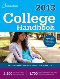 College Handbook 2013: All-New 50th  Edition