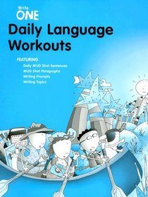 Write One Daily Language Workouts: Daily Language and Writing Practice for Grade 1 (Write Source Language Series)