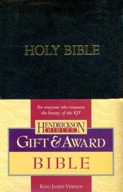 The Holy Bible: King James Version, Black, Imitation Leather, Gift & Award (Bible Kjv)