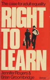 Right to learn: The case for adult equality