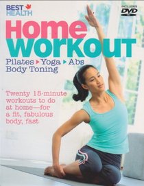 Best Health Home Workout Pilates Yoga Abs Body Toning with DVD
