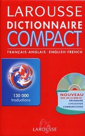 Larousse Dictionnaire Compact Francais Anglais Anglais Francais: Larousse Concise Dictionary French English English French (French Edition)