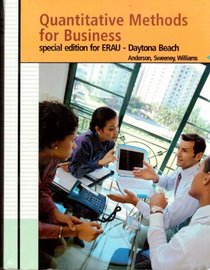 Quantitative Methods for Business (Special Edition for ERAU)