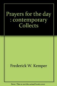 Prayers for the day: Contemporary Collects