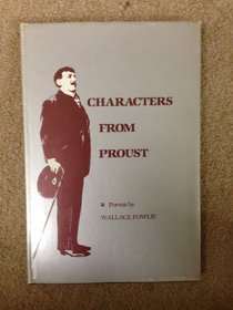 Characters from Proust: Poems