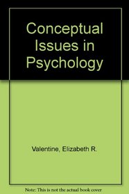 Conceptual issues in psychology