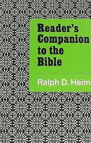 Reader's companion to the Bible
