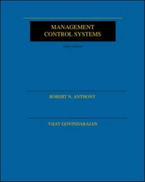 Management Control Systems (McGraw-Hill International Editions: Accounting/auditing Series)