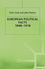 European Political Facts, 1848-1918 (Palgrave historical & political facts)