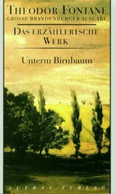 Das erzhlerische Werk, 20 Bde., Bd.8, Unterm Birnbaum