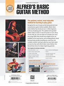 Alfred's Basic Guitar Method, Complete: The Most Popular Method for Learning How to Play, Book, DVD & Online Audio, Video & Software (Alfred's Basic Guitar Library)
