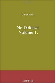 No Defense, Volume 1.