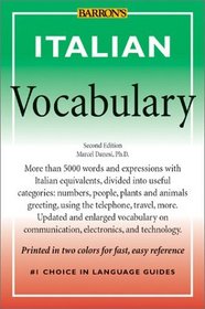 Italian Vocabulary (Barron's Vocabulary Series)