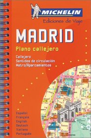 Michelin Madrid Mini-Spiral Atlas No. 2042 (Michelin Maps & Atlases)