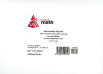 Intermediate Algebra with Early Functions and Graphing (Interact Math)