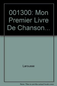 001300: Mon Premier Livre De Chanson...