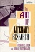 Art of Literary Research